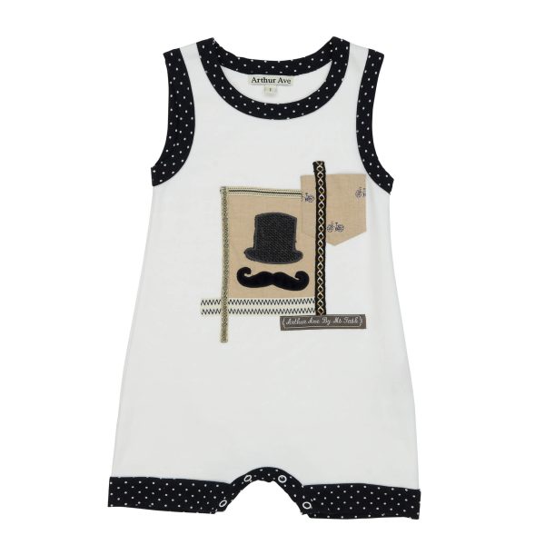 Mustache Onesie