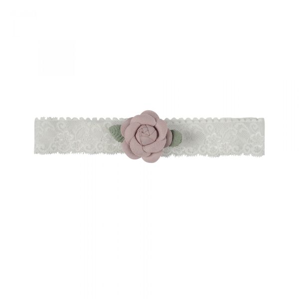 Pink Rose Large Headpiece