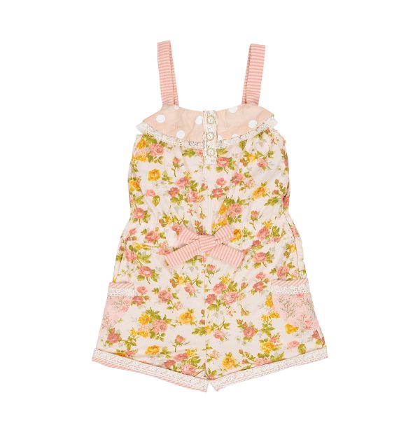 Pretty In Pink Short Playsuit