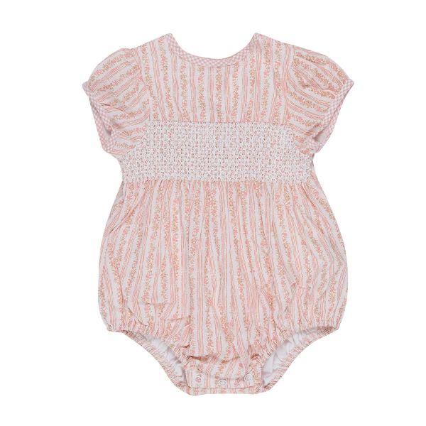 London Pink Smock Playsuit