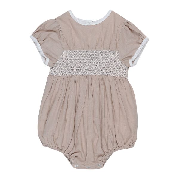 Neutral Love Smock Playsuit (2)