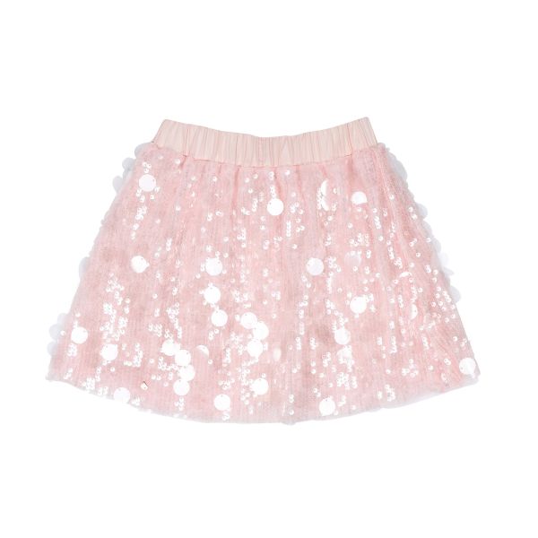 Pink shimmer skirt