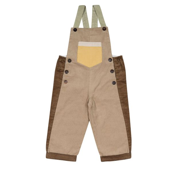 neutral long overalls