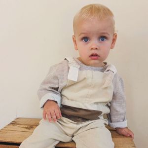 neutral overalls